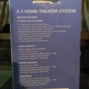 stricton acoustics 5.1 home theater system